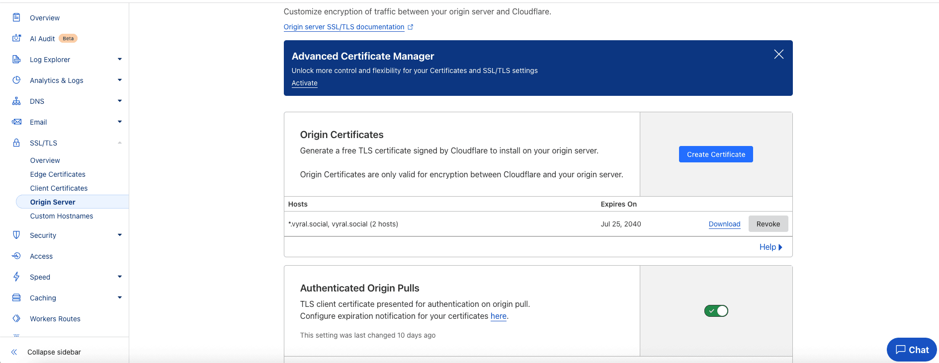 SSL Certificate